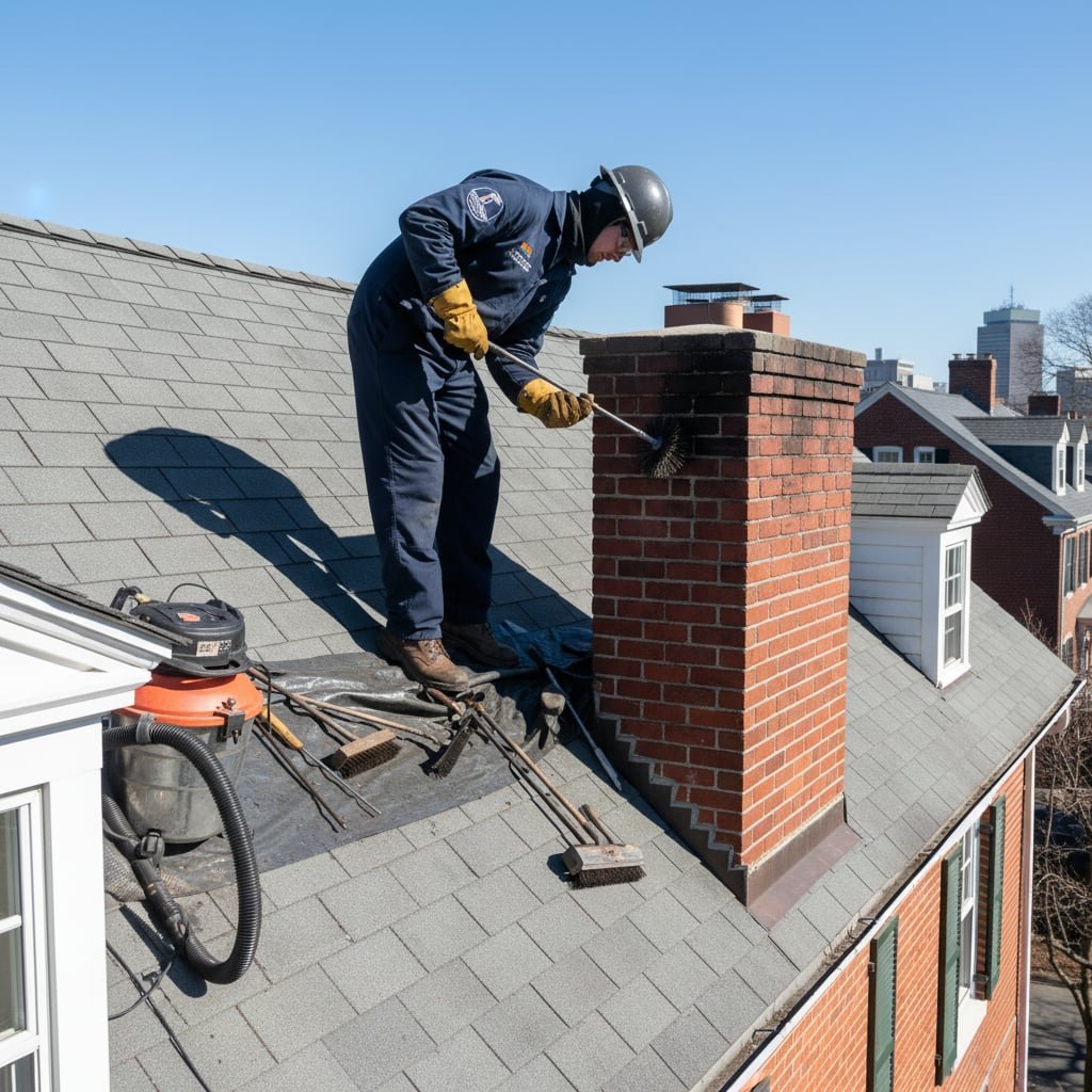 Boston Chimney Sweep Cleaning